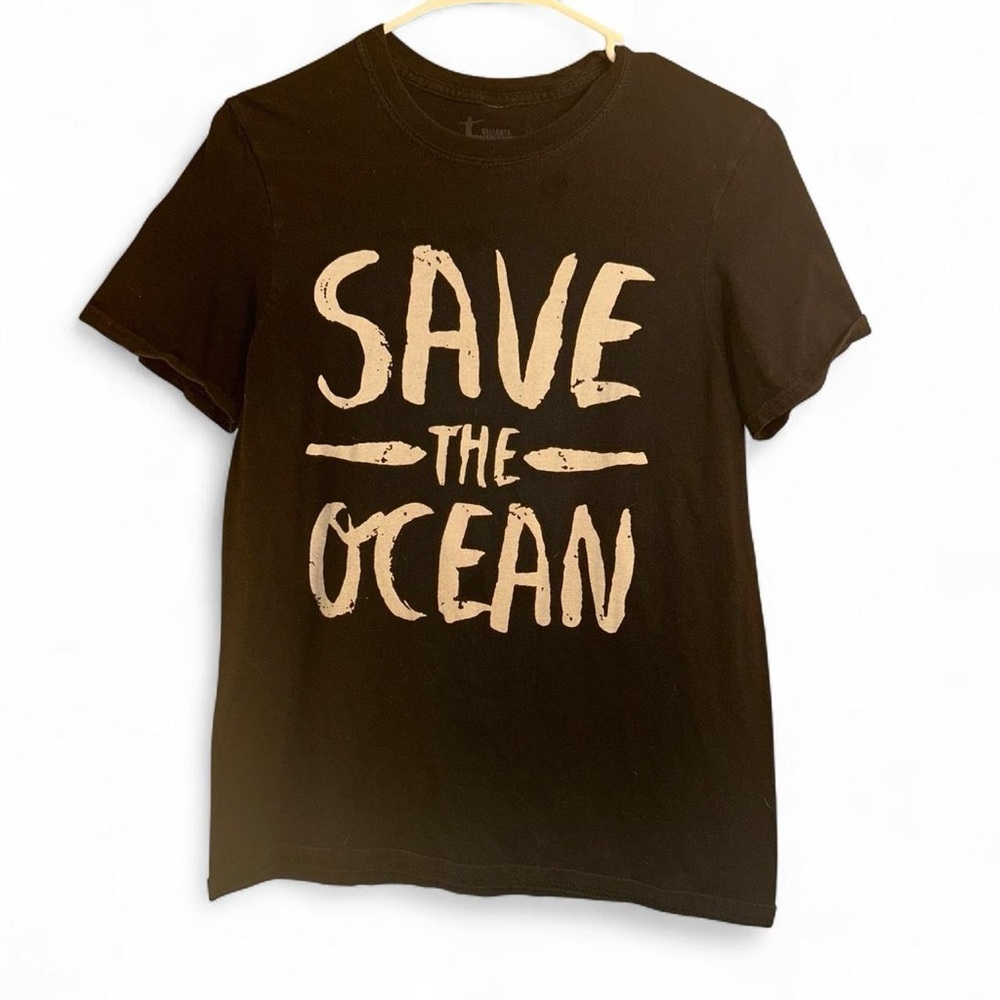 Vallarta Adventures Save The Ocean Shirt Womens Size S